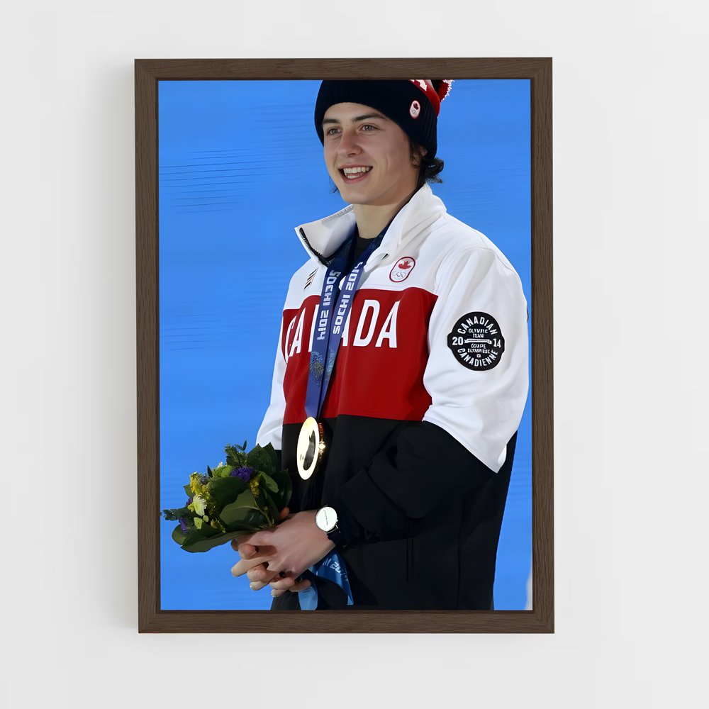 Poster L'Or du Canada – affiche Jeux Olympiques (vue 5)